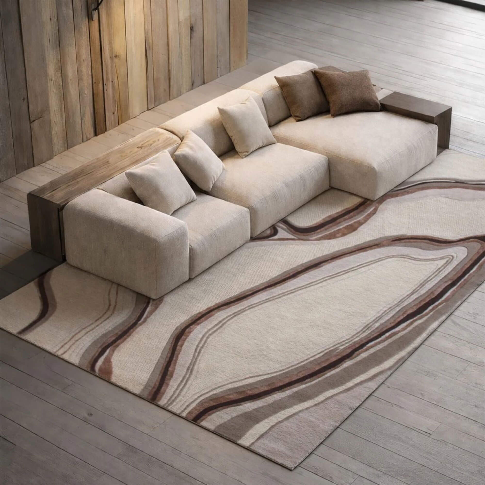 Zdjęcie produktu Dywan LAVA Beige | Beżowy | Ręcznie tkany